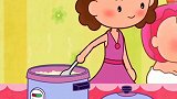 可可小爱：小朋友吃饭一定不能浪费粮食哦