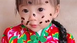 这就是传说中的瓜子脸，别说，还挺正宗！