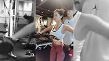 横看成岭侧成峰 小姐姐永远是健身房里独特的风景