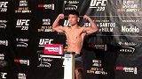 UFC239宋亚东官方称重 功夫猴子状态满满展示肌肉