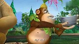 熊出没：森林表演，光头强耍诡计，熊大中毒 了
