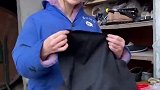 表妹用废旧品做的衣服，穿上之后像好仙儿啊！网友：真有才！