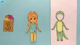 创意剪纸手工：给6位小马女孩制作卡通装扮，你喜欢哪一款呢？