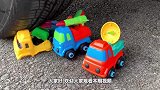 搅拌车玩具玩法,解压玩具测评