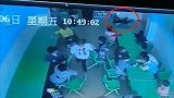  幼师摔打男童致其手指骨裂，事后和园长一起谎称是被门夹的