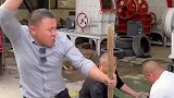 上料出料一气呵成，建筑垃圾再利用