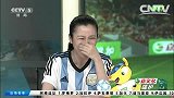 世界杯-14年-小组赛-F组-第2轮-刘语熙身穿阿根廷球衣 乌鸦刘是否一黑到底-花絮