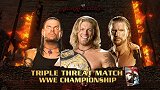 世界末日2008：WWE冠军三重威胁赛 艾吉:VS杰夫-哈迪VS HHH
