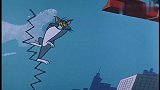 猫和老鼠：汤姆狼狈不堪，全身没有了毛发，被杰瑞当当成了降落伞