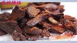 胖妹自制牛肉干，麻辣孜然自己吃，焦糖甜辣给女儿，大洋：我的呢