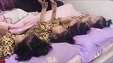 妈妈不在家，宝爸怕自己照看不了四胞胎女儿，竟然用了这个办法