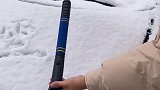 扫雪除霜不冻手，可伸缩旋转，下雪天就靠它了