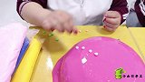 起泡胶还能这么玩？改造成超级无敌大蛋糕，无硼砂看起来超好吃