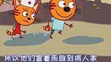 咪好一家：当小猫们回到家后，发现自己也因为着凉感冒了！