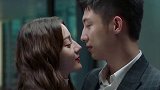 黄景瑜片场拥吻迪丽热巴，狗血剧情依然甜蜜，周围群演表情淡定