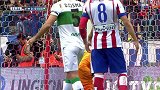 西甲-1415赛季-联赛-第33轮-第12分钟射门 劳尔加西亚射门-花絮