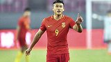 国奥阵中不可或缺的锋霸 张玉宁为国而战拼尽全力