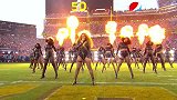 NFL-1516赛季-季后赛-超级碗-酷玩乐队火星哥碧昂斯中场秀携手共唱《Uptown Funk》-花絮