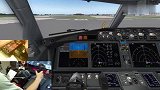 飞行员视角：模拟驾驶波音737MAX8机型从北京首都机场起飞
