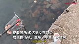 男子曝一群人放生水果鱼龟鳖还请和尚超度，转身捞走喂鸟：全死了
