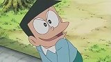 大雄的空中快递员被胖虎发现，这下又和小夫开始恶作剧