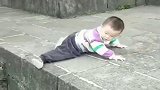 不是亲眼所见，还真不相信一个小朋友胆子那么大