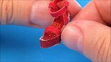 DIY手工：制作迷你高跟鞋