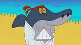 鲨鱼哥与美人鱼：鬣狗想潜进美人鱼的家，每次都失败了