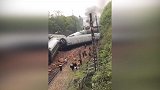 一列客运火车在湖南郴州永兴县境内侧翻 事故未造成人员死亡
