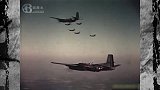 二战珍贵彩色录像，从起飞到航行，从飞机里面看是这样的
