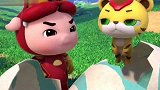 恐龙日记：猪猪侠和阿五躲到了恐龙蛋里，霸王龙看不到他们了！