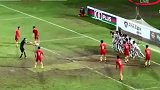 中超-17赛季-U16国足禁区内间接任意球破门 对手11人把门也没用-专题