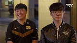 S9赛中趣事：Uzi现场面基Faker 两大传奇选手的约会