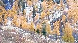 拍于17年深秋，夕阳下的雪山宛如一副油画，诗情画意美景在路上