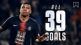 姆巴佩赛季39球全记录：后卫梦魇 大四喜屠里昂+征服梦剧场