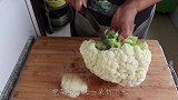 干锅菜花怎么做才好吃，原来做法诀窍这么简单，一做一大锅不够吃