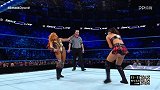 WWE-18年-SD第978期：女子三重威胁赛 贝基林奇VS德维尔VS曼迪罗斯-单场