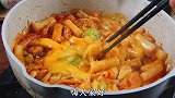 教你韩式芝士炒年糕，家家都能做，真的太好吃了，配方收藏了