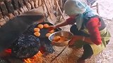 西北农村传统烧锅盔，正宗