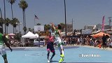 篮球-18年-沙里夫奥尼尔参加沙滩街球赛！与巨兽怼上了！还有网红骚操作少年-专题