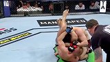 ufc 精彩瞬间回顾 小鹰 堂弟UFC首秀遭降服 对手竟然是李景亮 的手下败将！