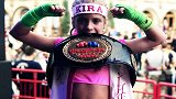 9岁乌克兰少女拳手出手老辣稳准狠 目标拿三块奥运金牌