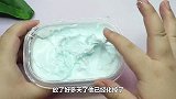 试玩蛋蛋家赠品小富士起泡胶，起泡后不黏手奶油纹超好看，无硼砂