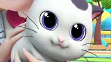百变校巴：桑迪老师带来小猫，孩子们很喜欢，都要帮老师照看