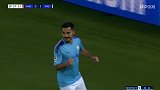 标准的曼城式进攻！蓝月右路风骚配合 京多安劲射一击致命