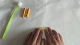 麦当劳薯条折纸，学完后玩过家家吧，收藏以备不时之需