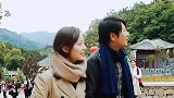 郎朗携娇妻爬长城，吉娜卖萌表示我是中国媳妇