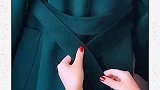 大衣这样打结，好看实用