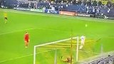 现场实拍聚勒门线解围姆巴佩必进球