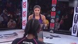 超暴力MMA女子战！双马尾小姐姐一脚飞踢快准狠直接KO